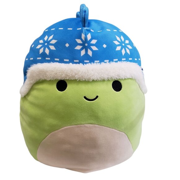 Squishmallows Danny The Dinosaur 12"  Winter Squad Plush - Picture 1 of 5